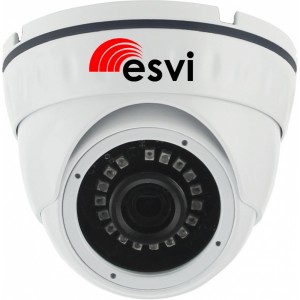 EVC-IP-DN2.0-SG-P (XM), купольная уличная IP камера, 2.0Мп, f=2.8мм, POE