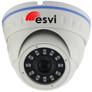 EVC-IP-DN5.0-SG-P/M (XM), купольная уличная IP камера, 5.0Мп, f=2.8мм, POE