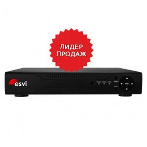 EVD-6108HN2-2, Гибридный AHD видеорегистратор, 8 каналов 1080N*15к/с, 1HDD, H.265
