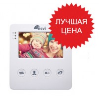 Видеодомофон ESVI EVJ-4(w) | Видеодомофон 4.3" LCD TFT