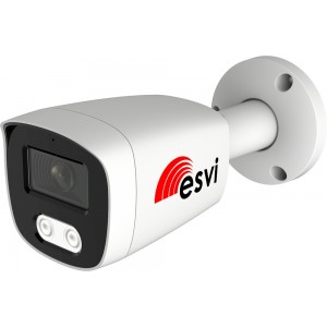 EVL-BC25-H23F-FC/M, цилиндрическая AHD камера FULL COLOR с микрофоном, 1080p, f=2.8мм.