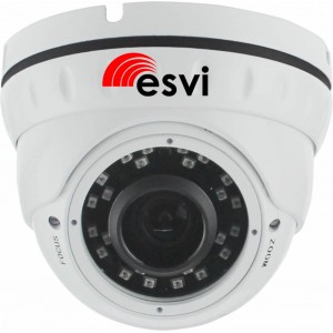 EVL-DNT-H21FV, купольная AHD камера, 1080p, f=2.8-12мм
