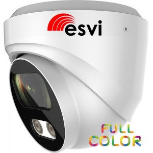 EVL-DS-H21F, купольная AHD камера, FULL COLOR, 1080p, f=2.8мм