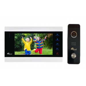 Комплект цветного видеодомофона EVJ-71 FHD 7" LCD TFT